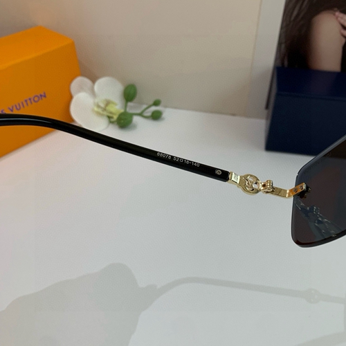 ルイヴィトンサングラス角部分ディテール